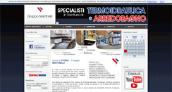 Desktop Screenshot of gruppomartinelli.eu